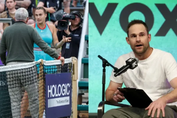 “She just wanted an exit door” – Andy Roddick gives brutal verdict on Aryna Sabalenka’s opponent’s intentions after Berlin Open controversy