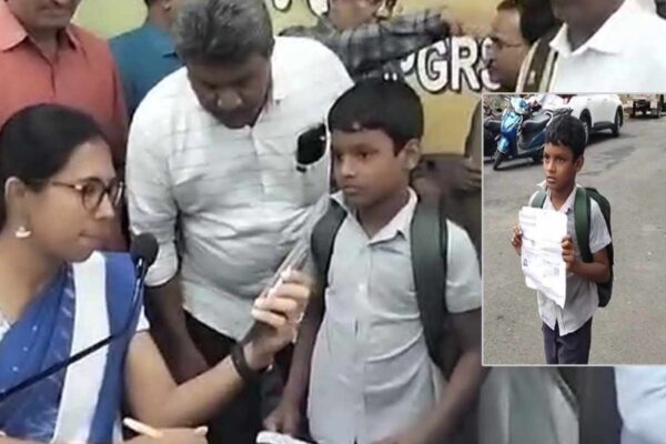 Guntur: కలెక్టర్ గ్రీవెన్స్కు ఎనిమిదేళ్ల బాలుడు.. ఎందుకో తెలిస్తే ఔరా! అనాల్సిందే..