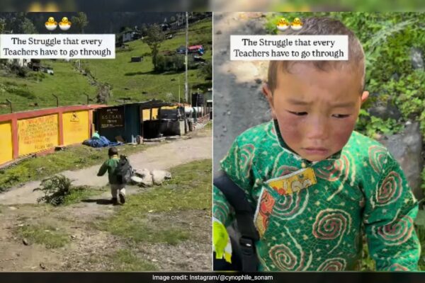 Watch: Small Boy Tries To Escape School, Sweet Video Shared By Teacher Melts Hearts